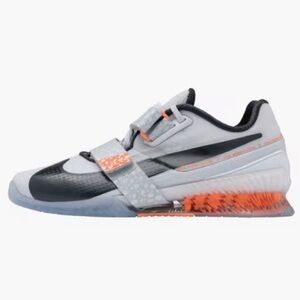 Nike Romaleos 4 SE Black and Orange Weightlifting Trainers